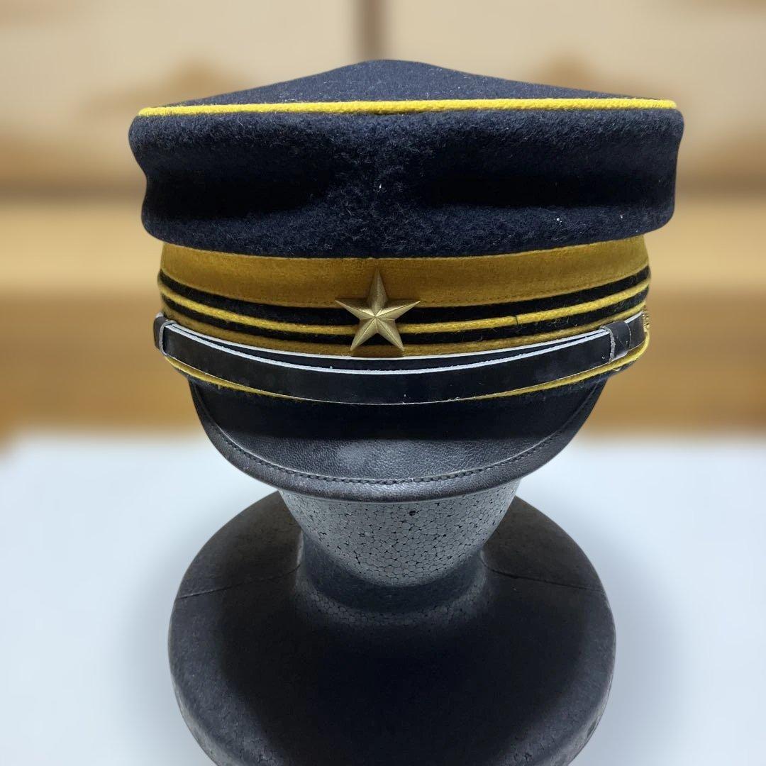 日本陸軍明治19年制第2種軍帽、佐官用、中田商店複製品