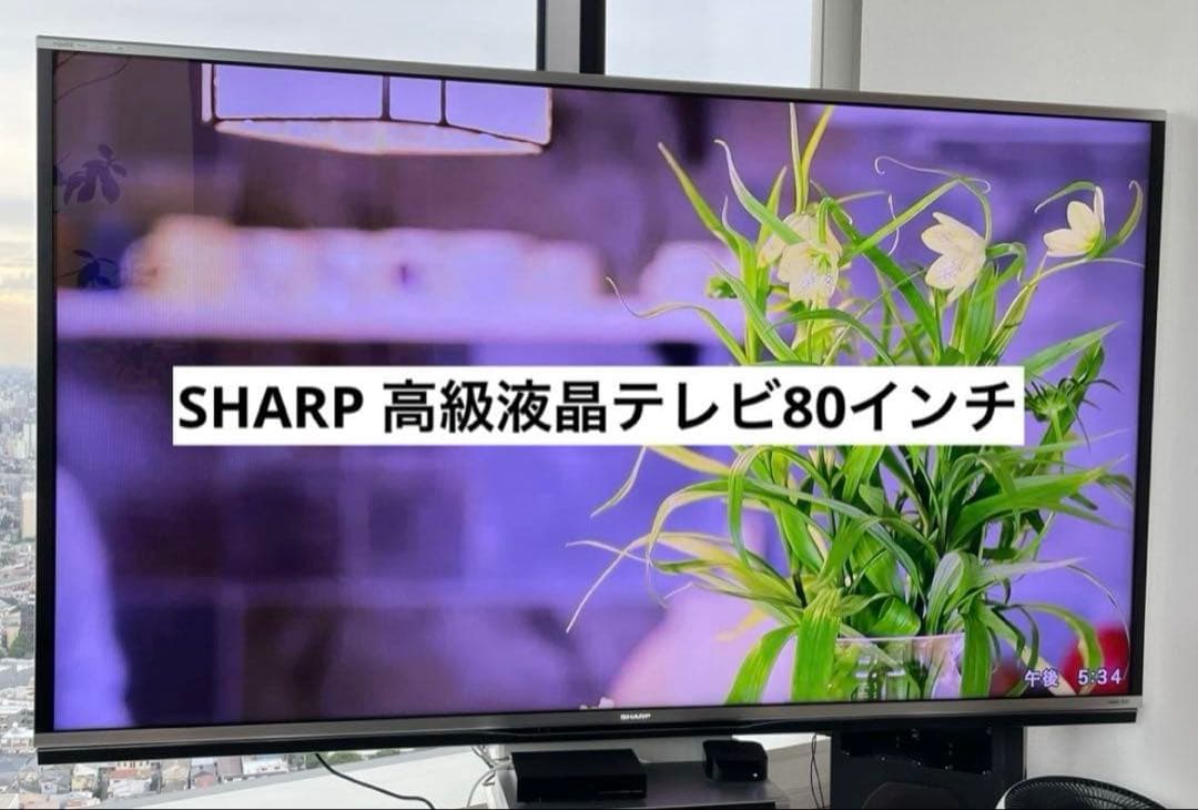 SHARP AQUOS 液晶テレビ【LC-80XL10】80インチ