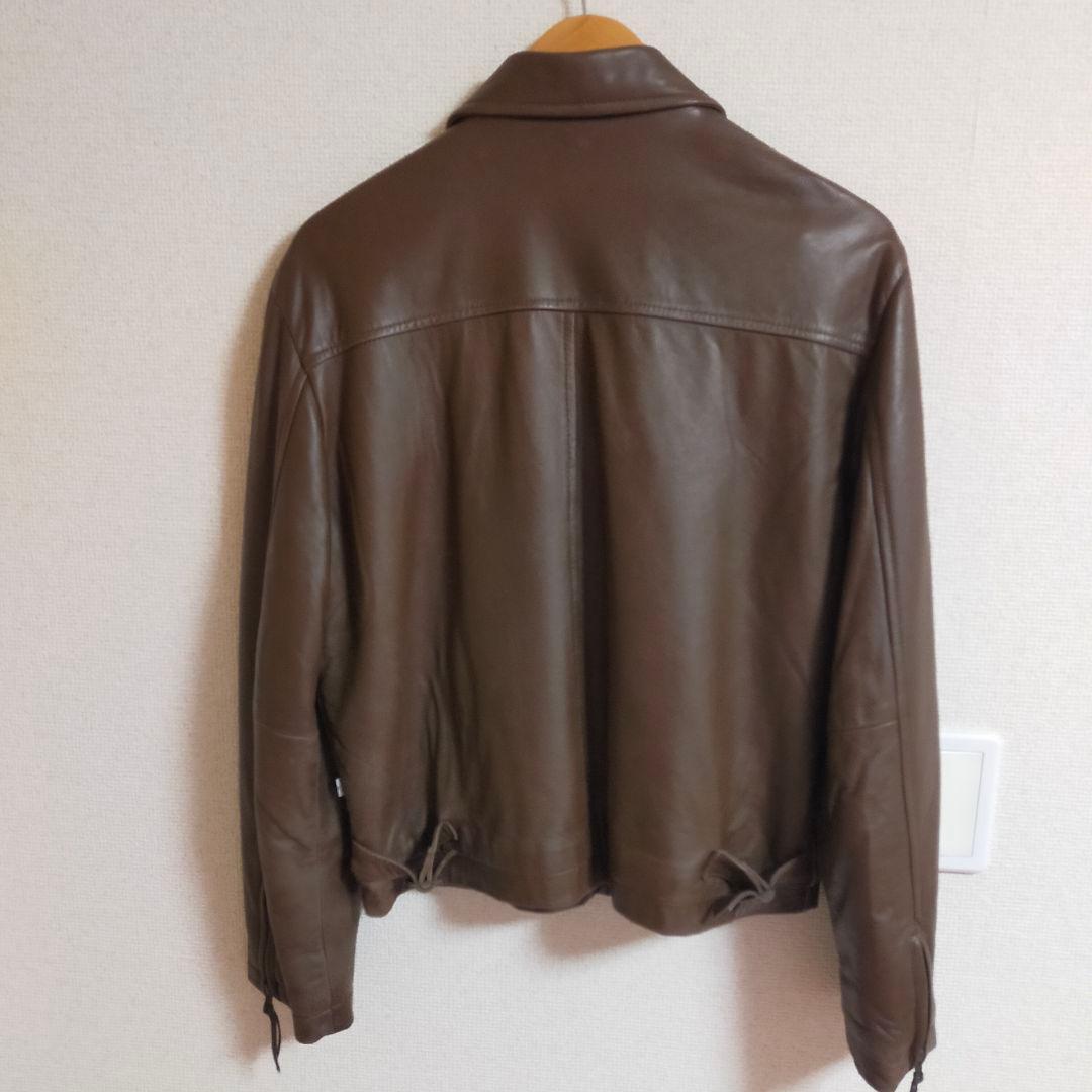 LEVI'S リーバイス 韓国製90s レザージャケット ライダース ラムレザー