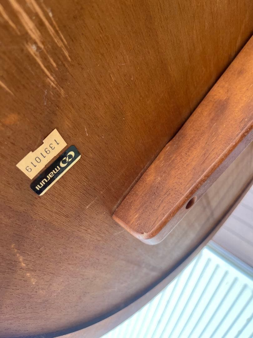 マルニ 地中海 ラウンドテーブル 2人用 丸テーブル インテリア アンティーク