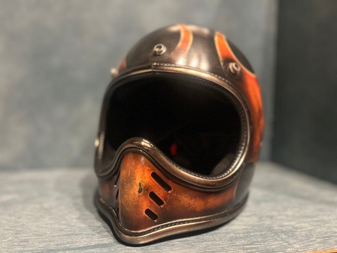 MTX type 新品　エイジング加工　ハーレー　チョッパー　旧車