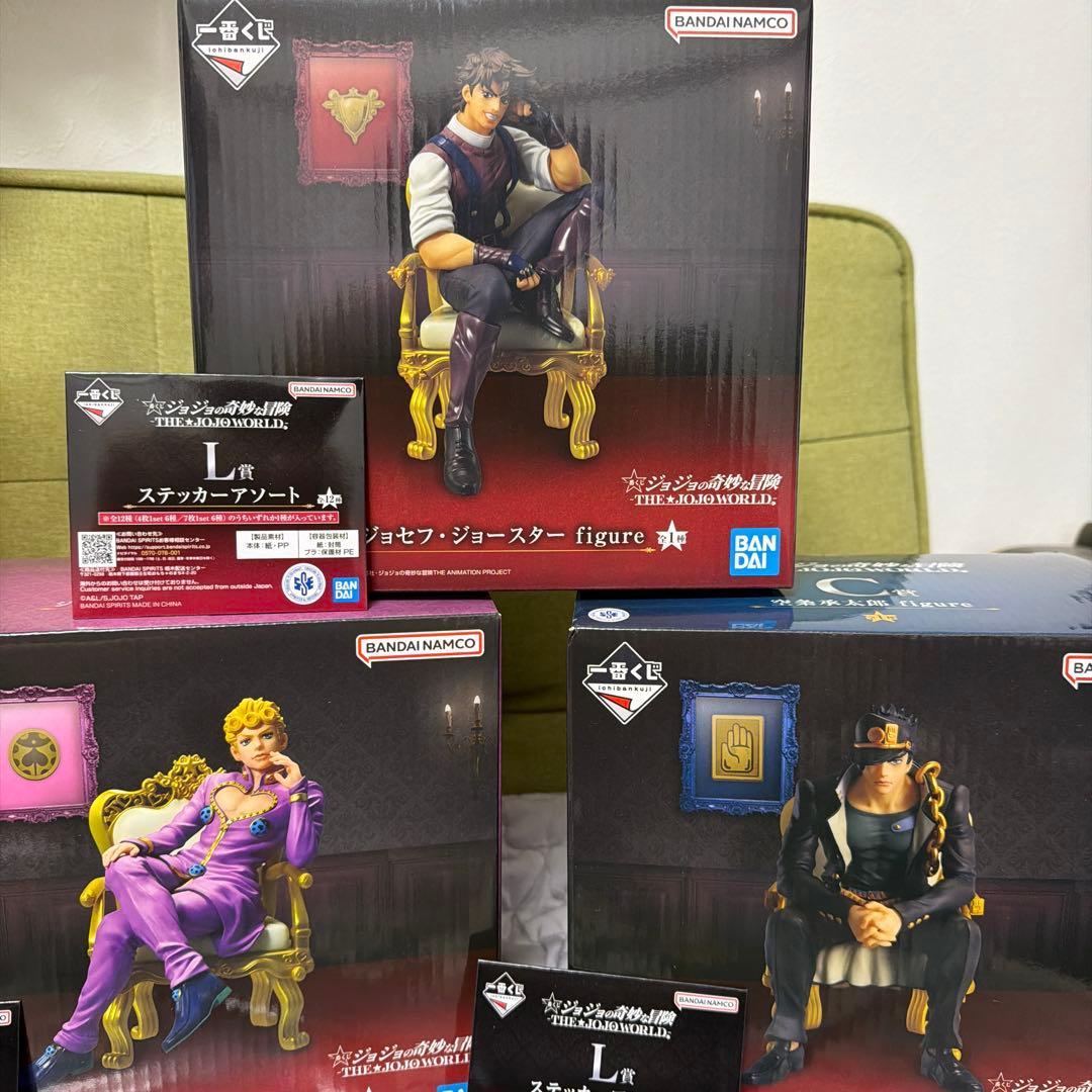一番くじ ジョジョの奇妙な冒険　THE★JOJO WORLD ジョジョ　おまけ付