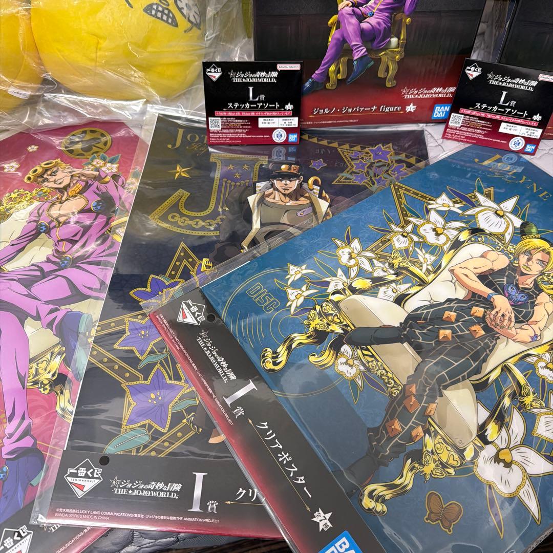 一番くじ ジョジョの奇妙な冒険　THE★JOJO WORLD ジョジョ　おまけ付