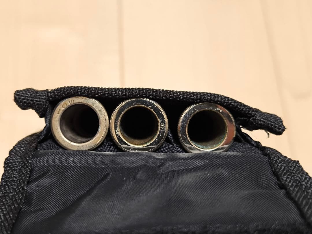 Shires シャイアーズ トロンボーン マウスパイプ 3本セット シルバー