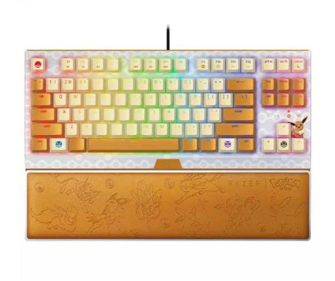 razer 海外限定　イーブイ　ピカチュウ　キーボード　マウスパッドセット