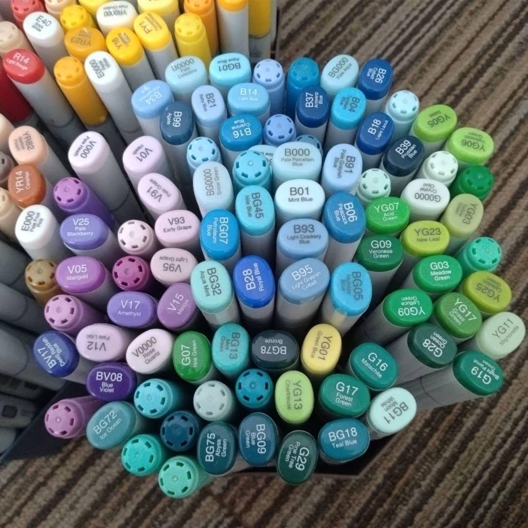 コピックスケッチ＋コピックチャオ約265本詰め替え約66本