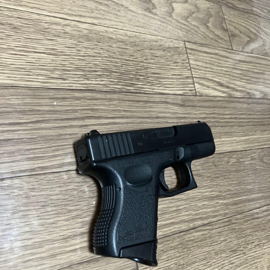 Glock 26ガスガン ブラック