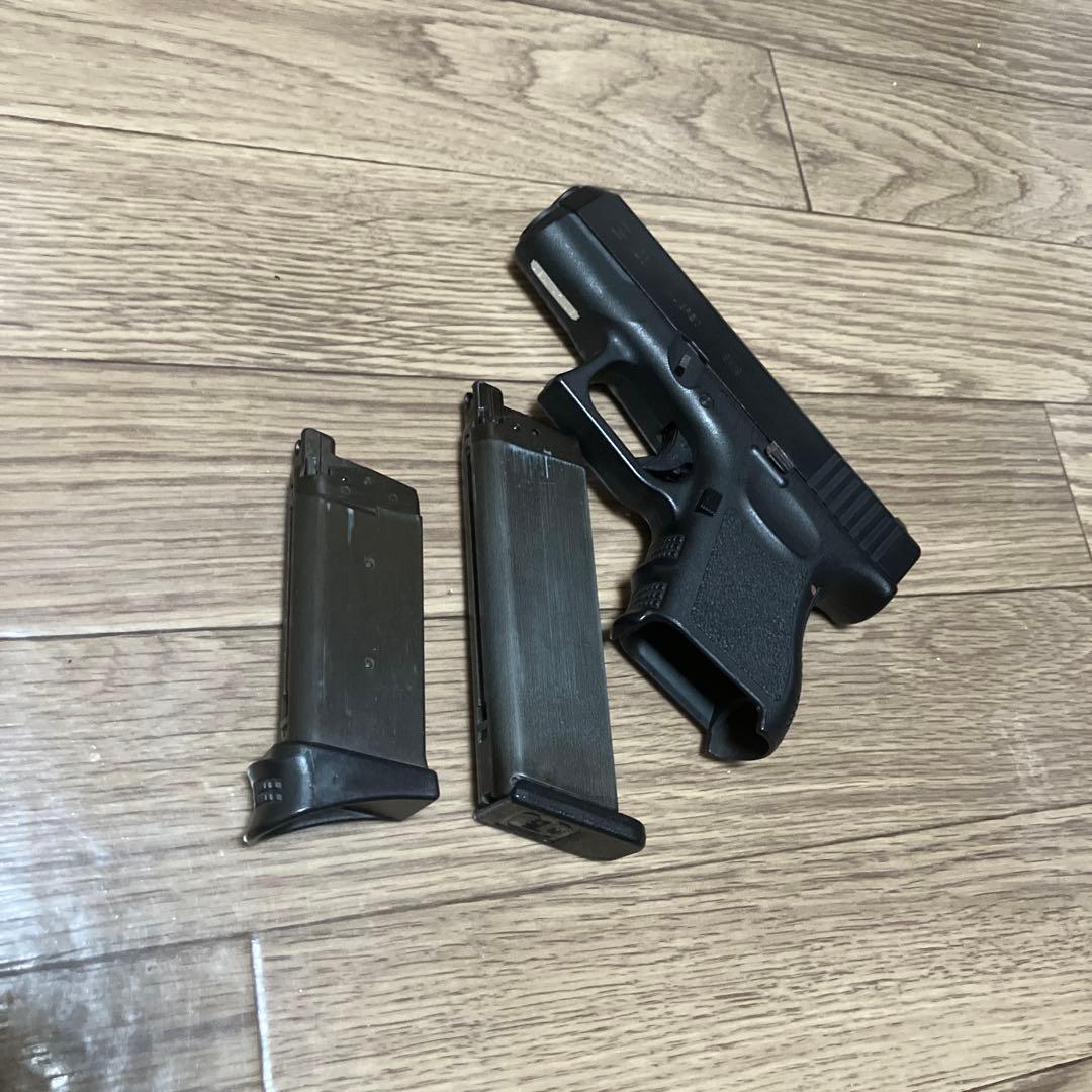 Glock 26ガスガン ブラック