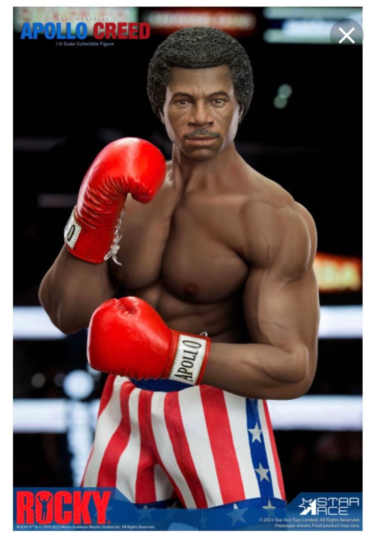 1/6 アポロ・グリード コレクタブルアクションフィギュア