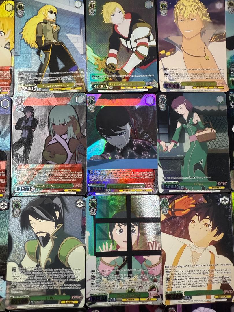 英語版 ヴァイスシュヴァルツ PB RWBY OFR 全55種コンプリートセット