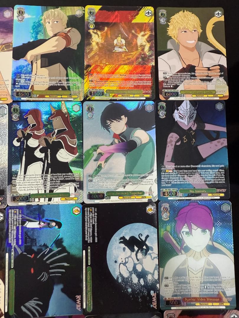 英語版 ヴァイスシュヴァルツ PB RWBY OFR 全55種コンプリートセット