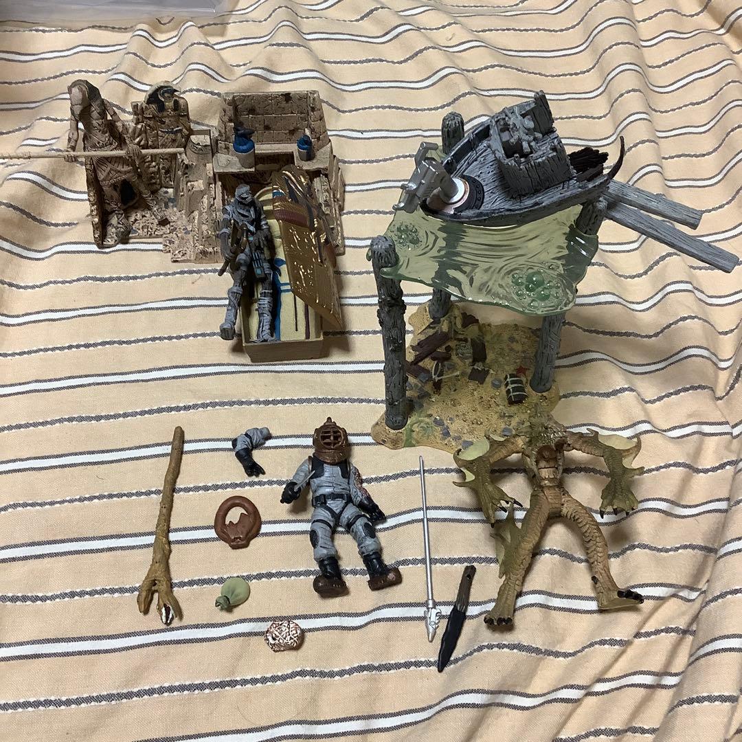 アメコミフィギュアセット スパイダーマン他