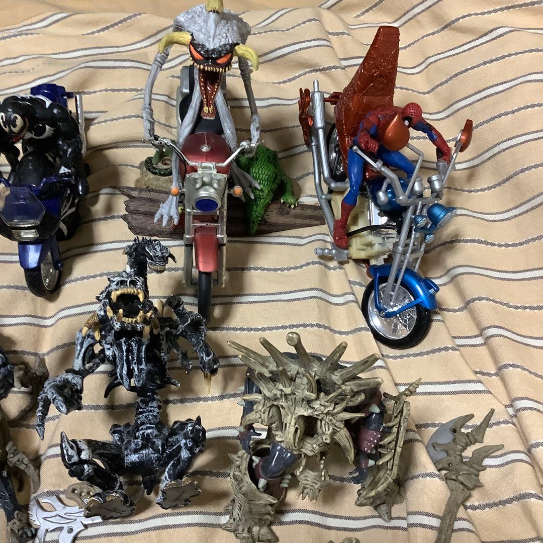 アメコミフィギュアセット スパイダーマン他