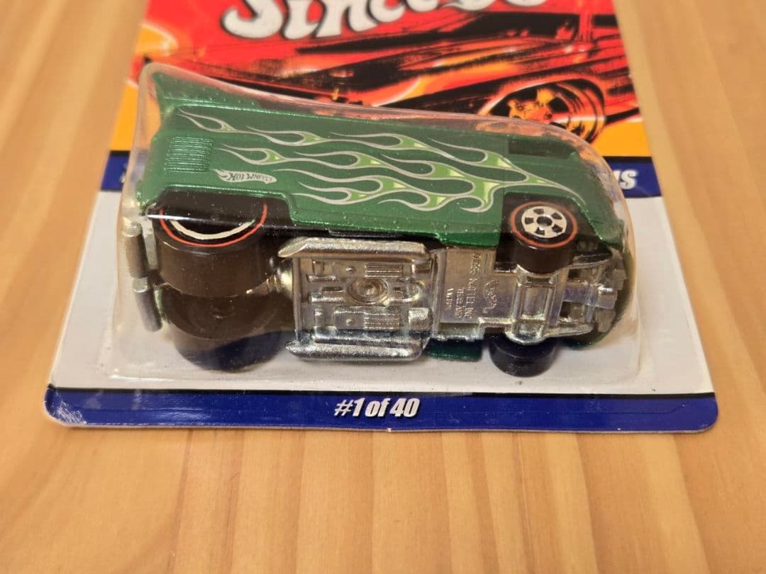 ホットウィール since68 TOP40 VW ドラッグ バス ＃1of40