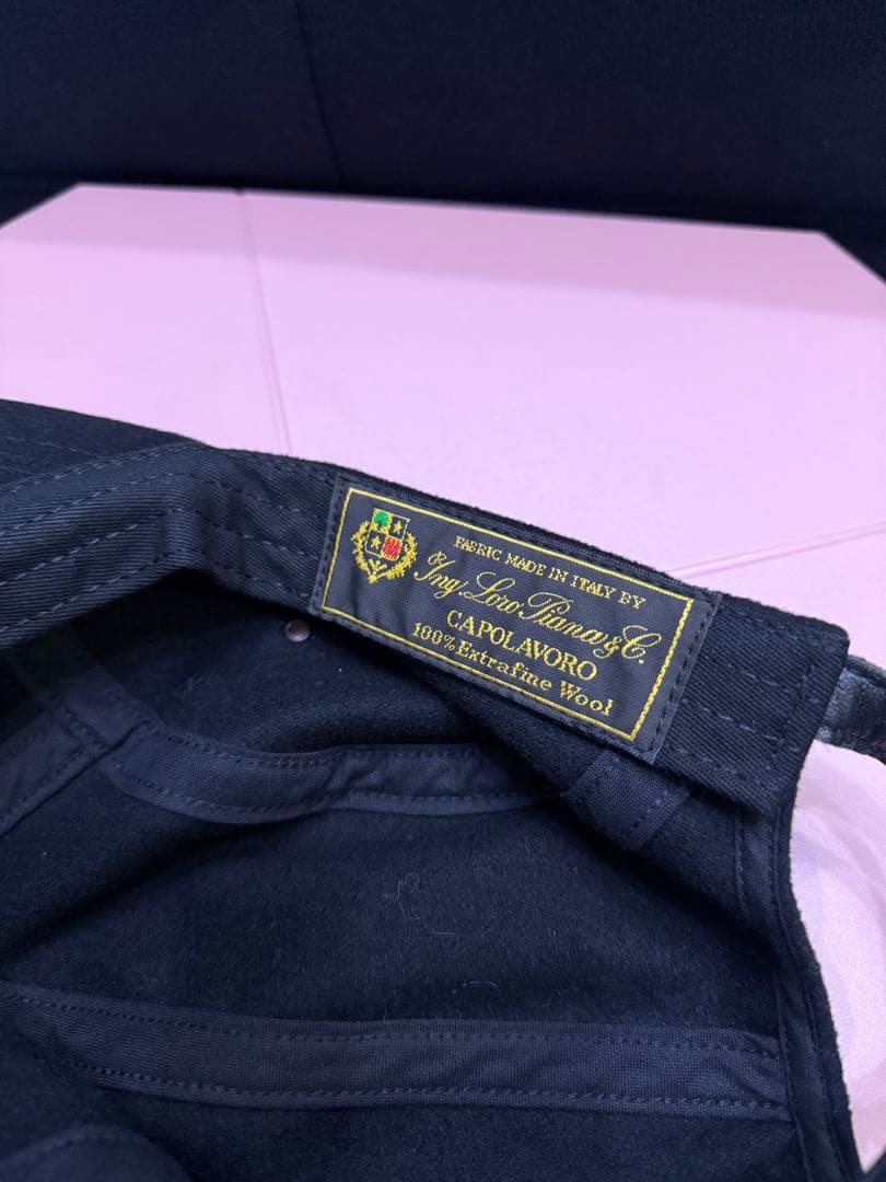 Supreme ブラックキャップ 100%ウール　2017