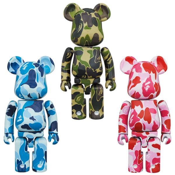 BE@RBRICK ABC CAMO CHOGOKIN 3種