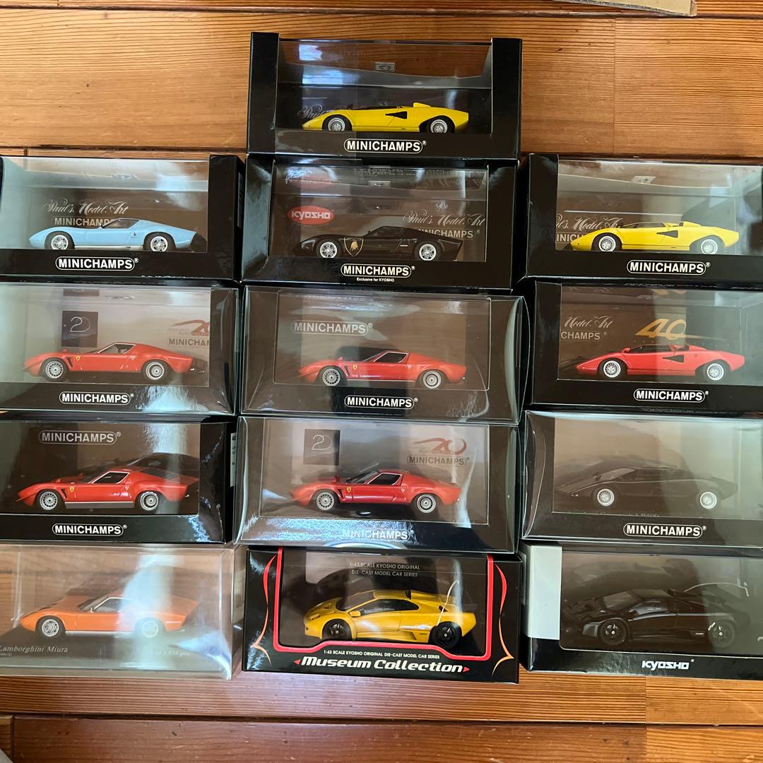 ランボルギーニ　1/43 14台セット