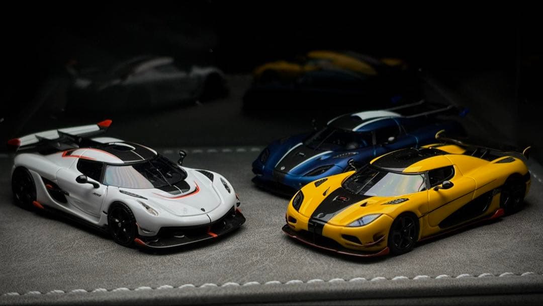 ⚠️専用⚠️ Gryning Model 1/64 アゲーラ R &jesko