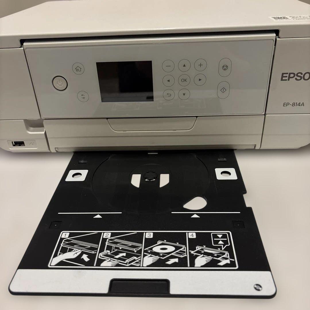 【ジャンク品】エラー表示あり　エプソンプリンタ　EP-814A