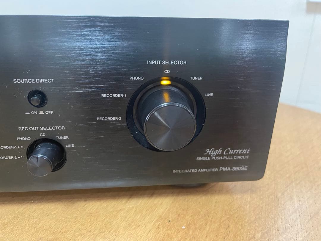 DENON PMA-390SE プリメインアンプ　ブラック