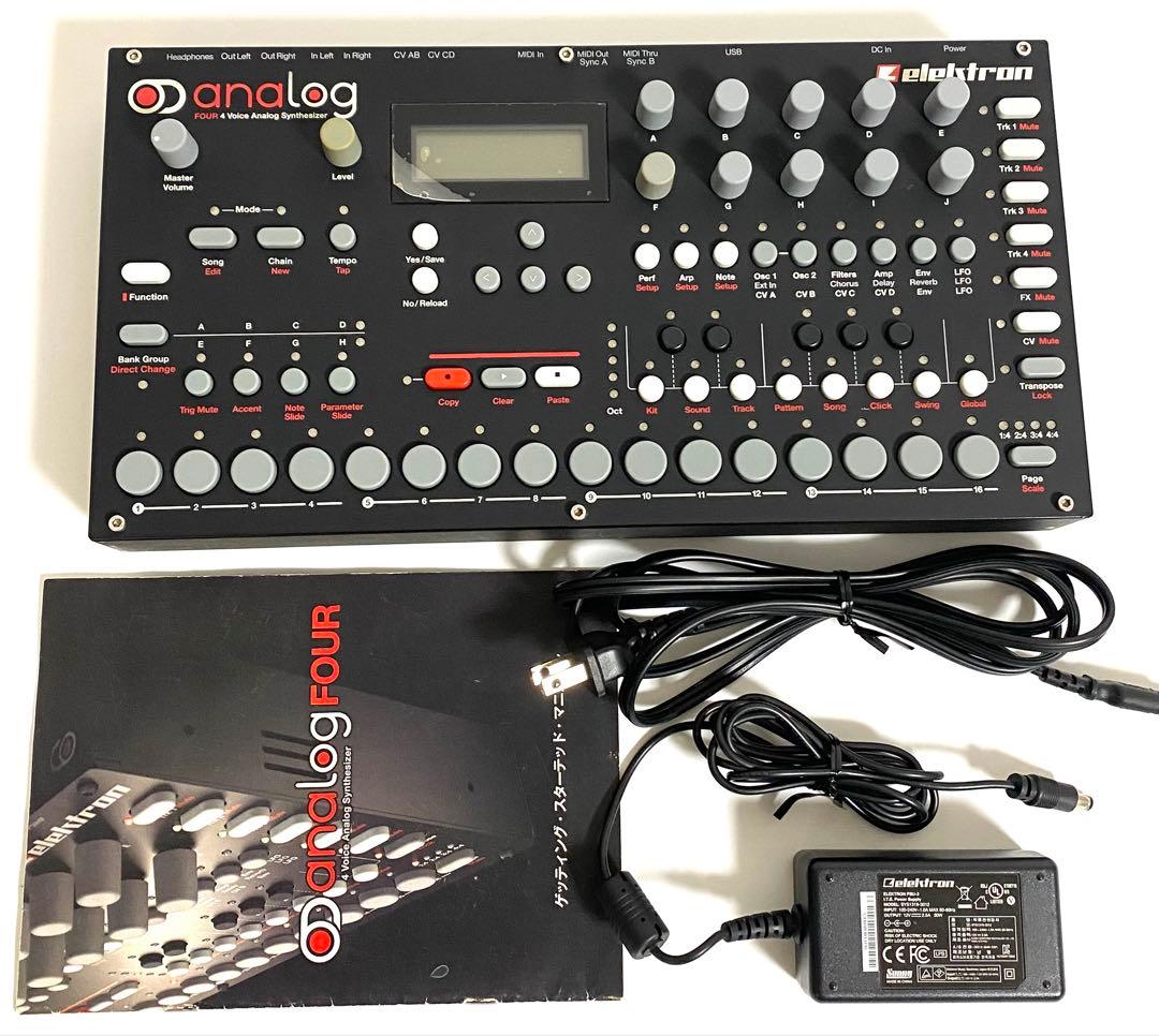 Elektron エレクトロン Analog Four アナログシンセサイザー