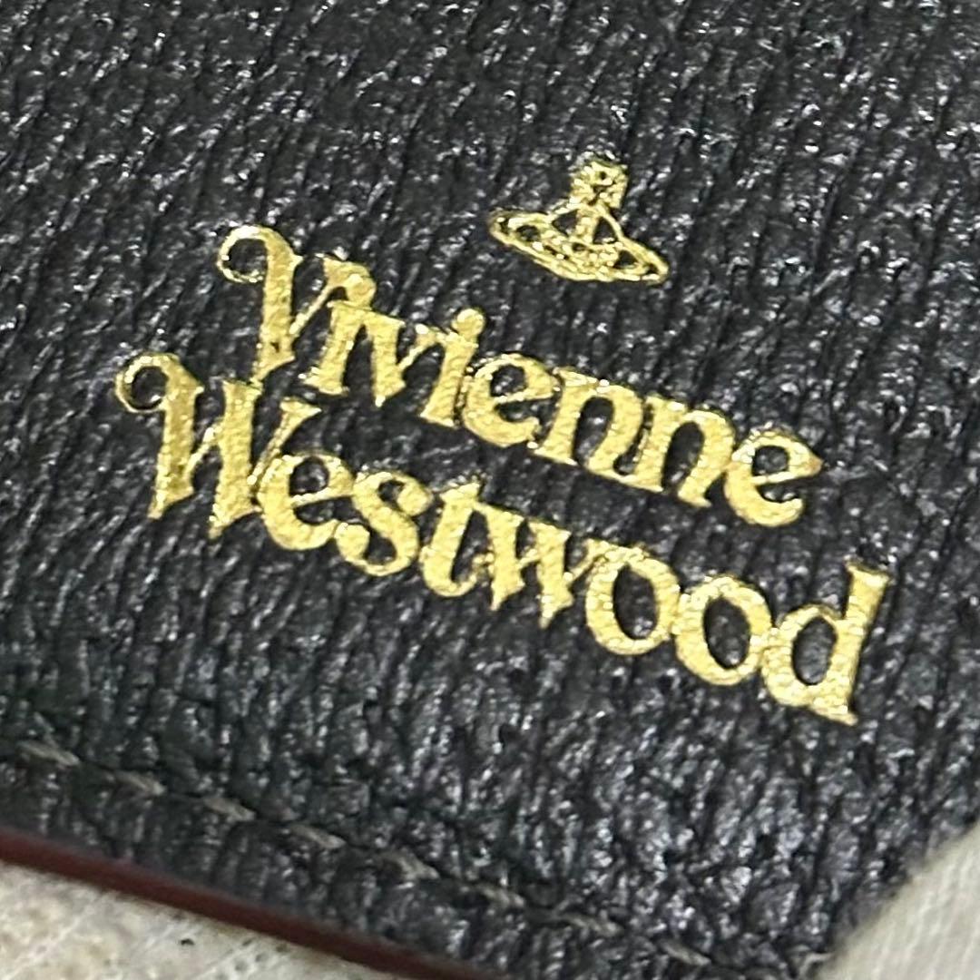 Vivienne westwood オーブロゴ　折り財布　ラウンドファスナー