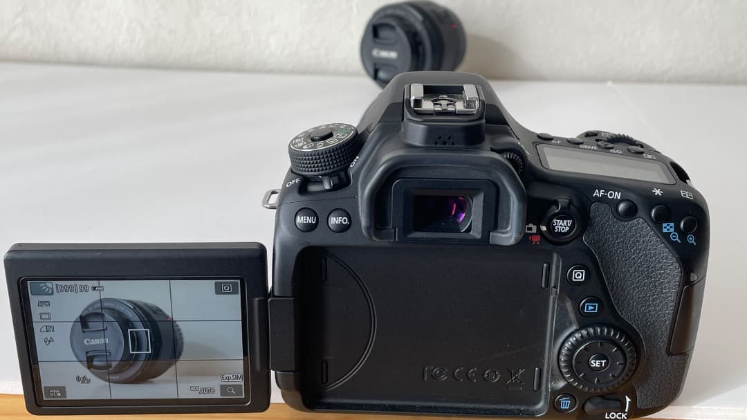 ⭐️美品⭐️ Canon EOS 80D本体＋Wレンズ　バッテリー2個付き