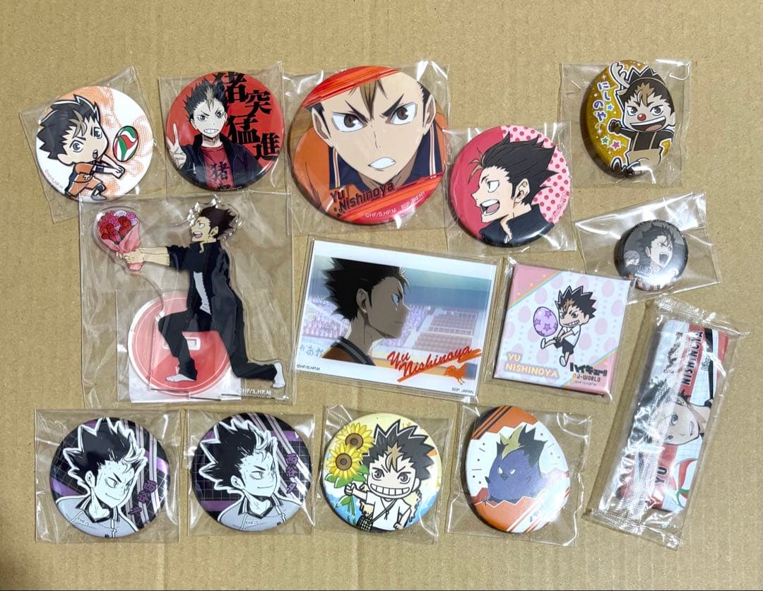ハイキュー　西谷夕　缶バッジ　アクリルスタンド まとめ売り