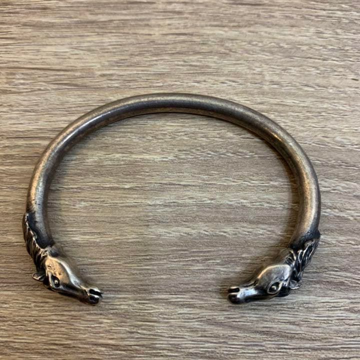 希少 Gaboratory ガボール ホース ヘッドトライアングル バングル