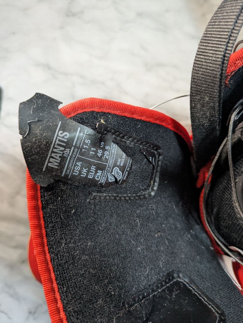 サロモン SALOMON MANTIS BOA スノーボードブーツ 29.5cm