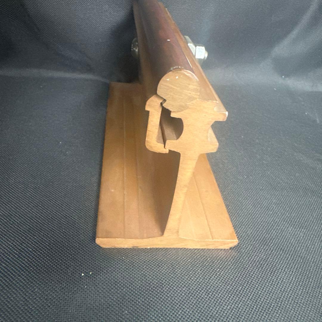 剛体架線　見本　鉄道設備