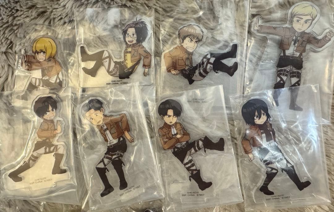 一番くじ　進撃の巨人　獣の巨人　リヴァイ　超大型巨人　ラストワン　A賞　B賞