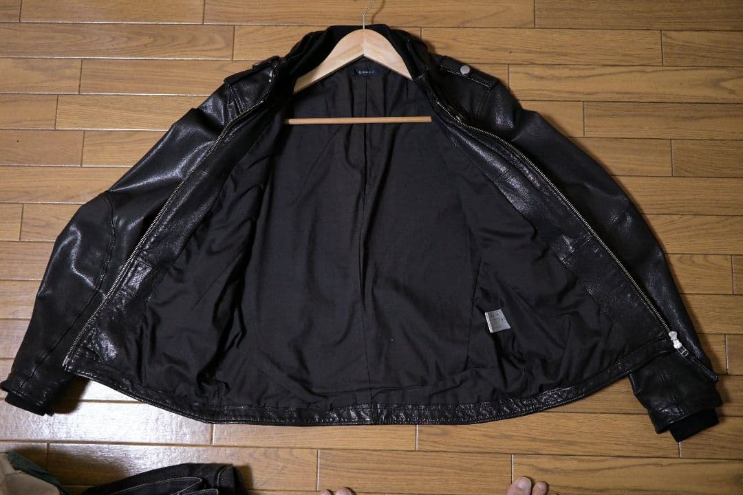 ジャケット・アウター Single Riders Goatskin as 70s