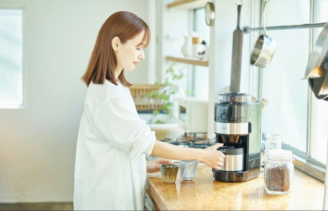 新品　未使用　未開封　シロカ　コーン式全自動コーヒーメーカー SC-C125