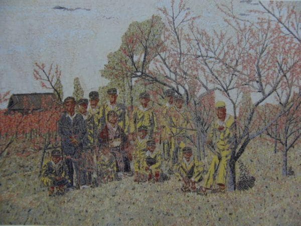 山下 清【遠足】、希少画集画、状態良好、新品高級額装付、絵画