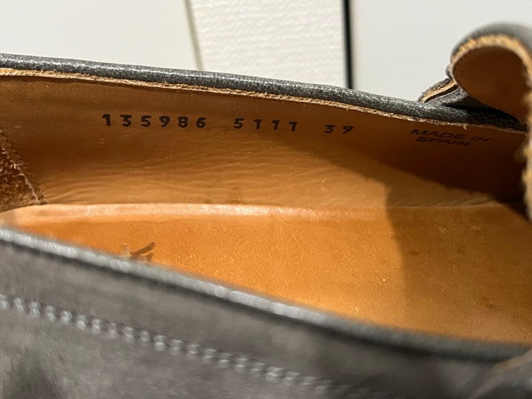 バーウィック　ダブルモンク　ローファー BERWICK 5111GOSGGR