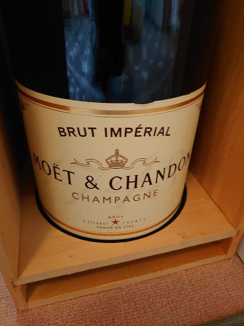 シャンパン空瓶