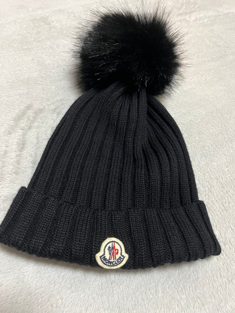 いちご 正規品MONCLER ニットキャップ
