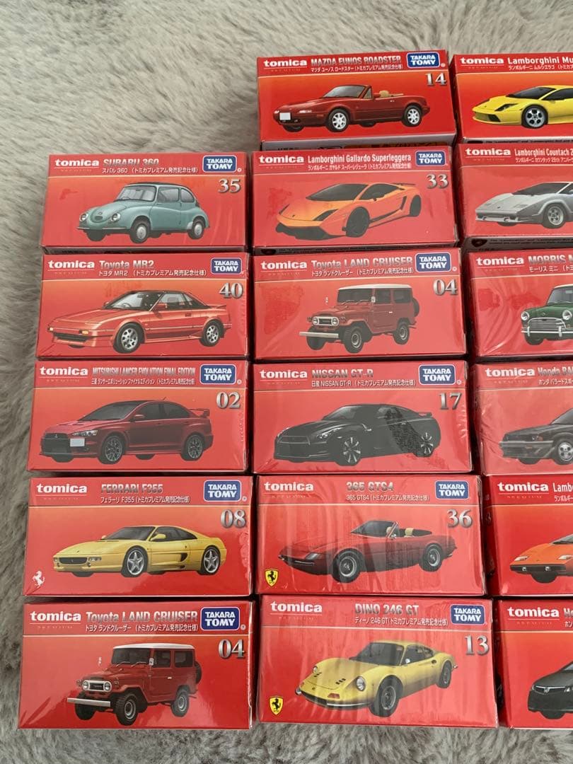 トミカプレミアム 発売記念仕様 22台セット