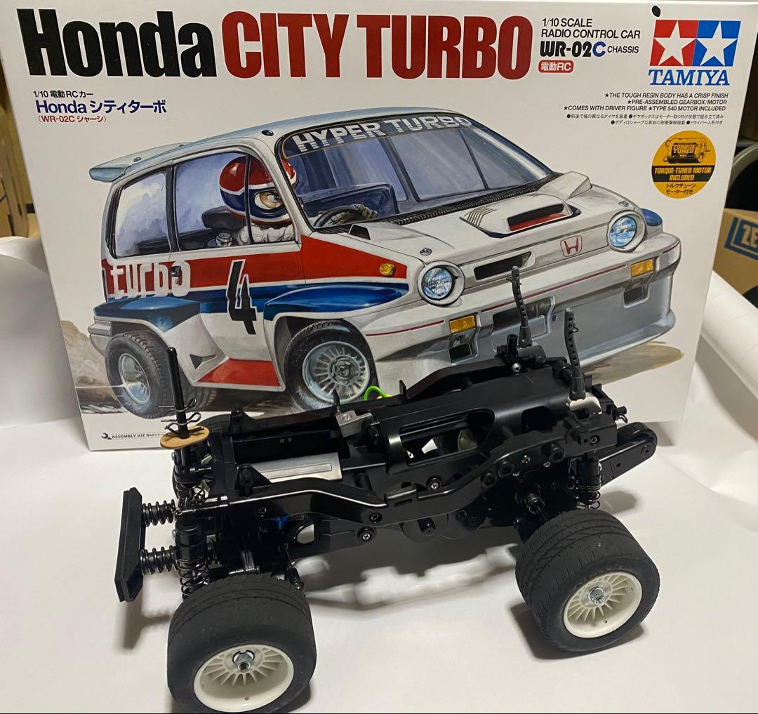 I*o様 タミヤ　Honda ホンダシティターボ （WR-02Cシャーシ）中古