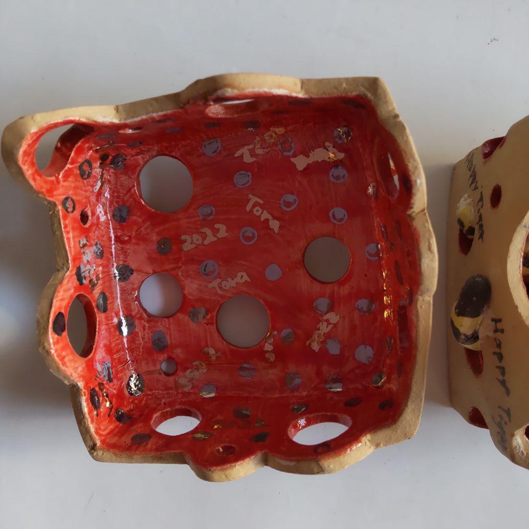 干支置物 前田晶子 作 寅 寅年 Happy Tiger2022 新品 未使用B