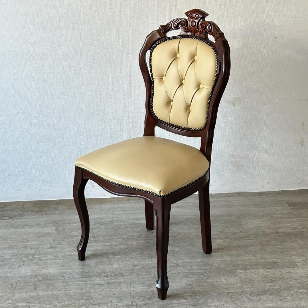 イギリス アンティーク家具 ダイニング チェア 1970年頃 865A1