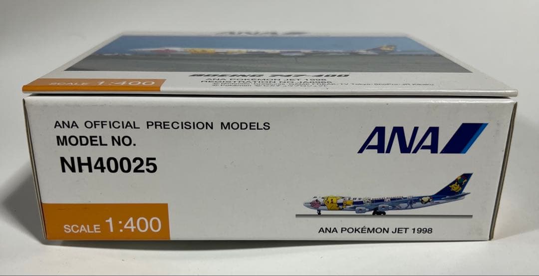 ANA ポケモンジェット Boeing 747-400 1:400 スケール