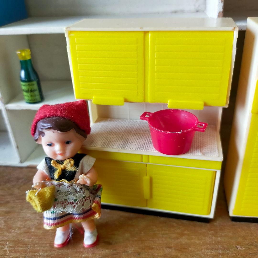 アリドール　ドールハウス　ドイツ　ヴィンテージ　蚤の市　ミニチュア　セット