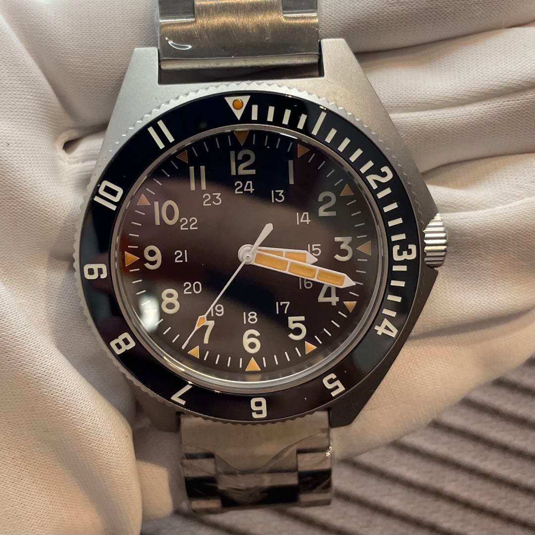 新品 アメリカ軍 typeIIオマージュ 米軍 ミリタリーウォッチ ダイバーズ