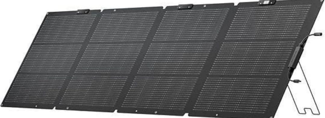 新品　EcoFlow 220W　GEN2　片面ソーラーパネル太陽光