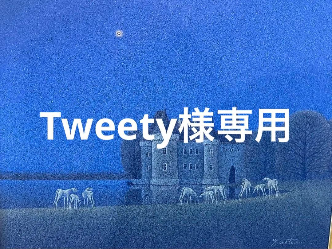 松浦敬文 作 『水辺の城』6号 肉筆画