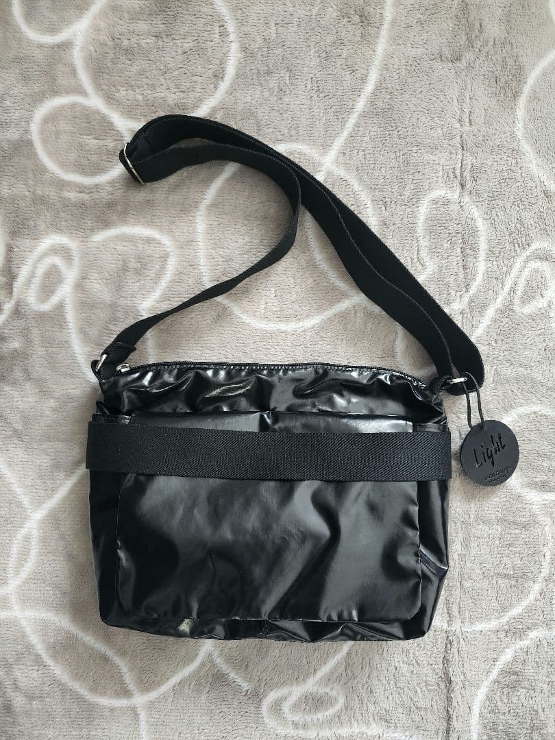 ジャックゴムのショルダーバッグRIGA　ブラック 定価30800円のお品！