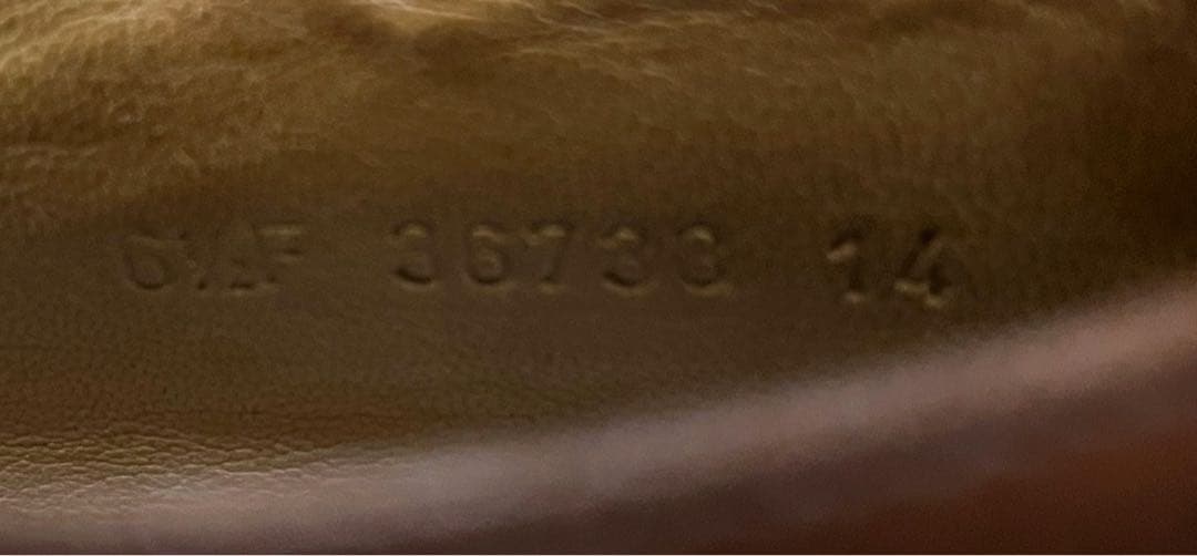 一度着用のみ極美品☆PARABOOT シャンボード サイズ6H CHAMBORD