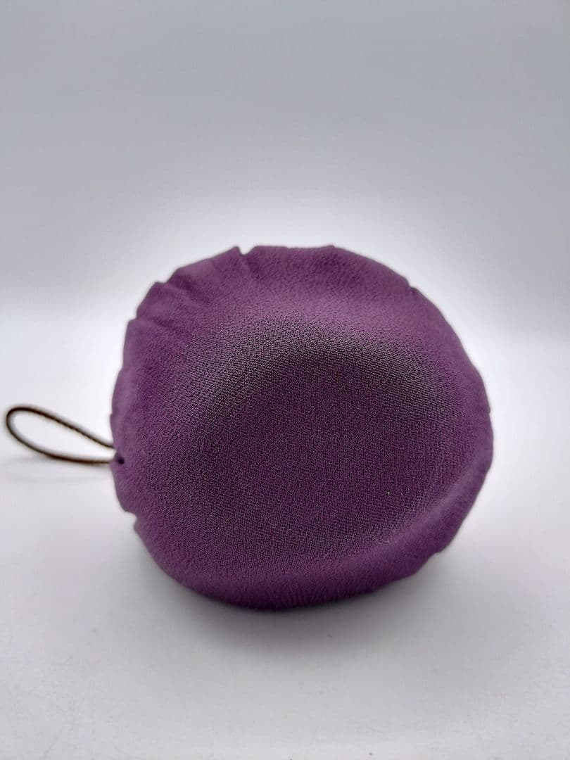 c668 茶入 高取耳付 荒磯金襴 笹蔓緞子 鬼丸雪山 木箱 茶道具 古物